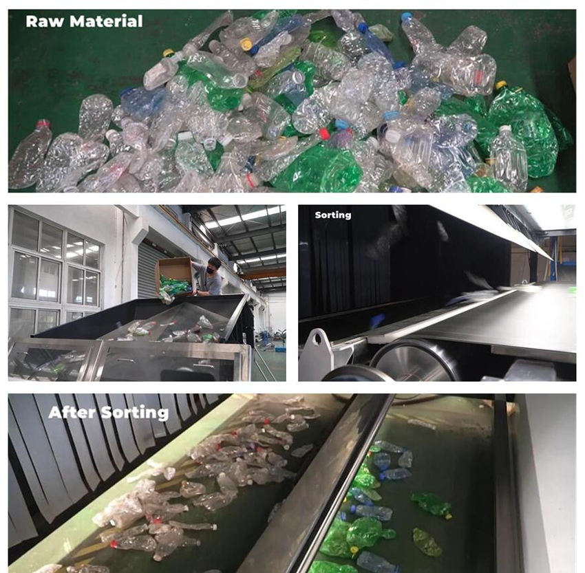 amd plastic bottle sorting machine